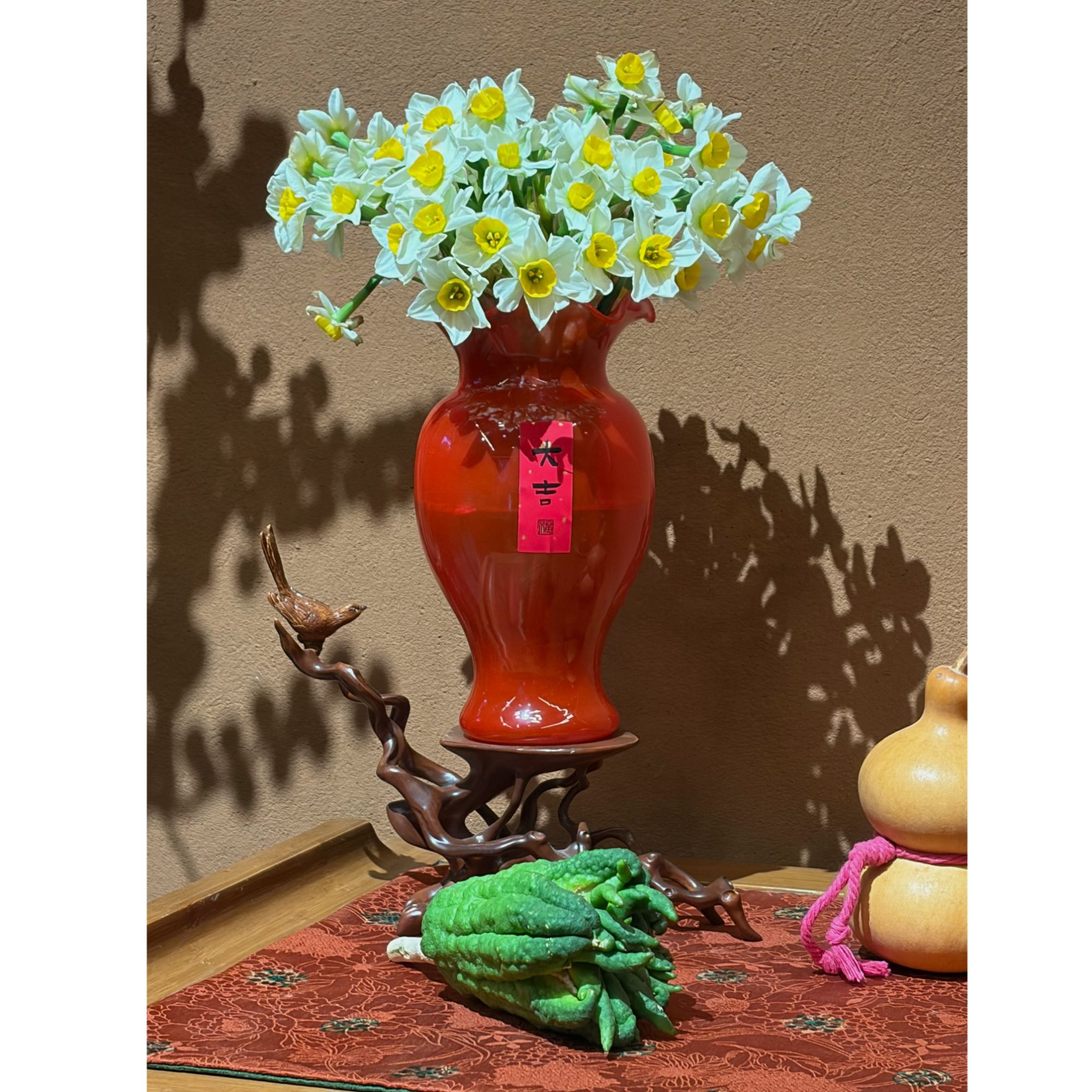 【美美精选】水仙花/50枝鲜切水仙/含瓶