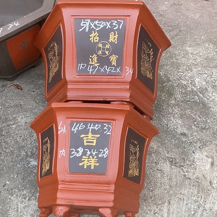 宜兴紫砂花盆花盆