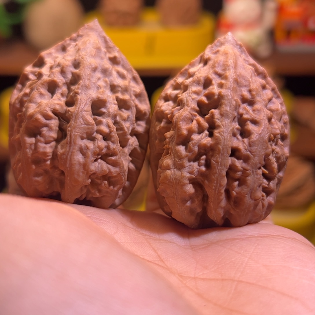 文玩核桃吊坠核桃49反油