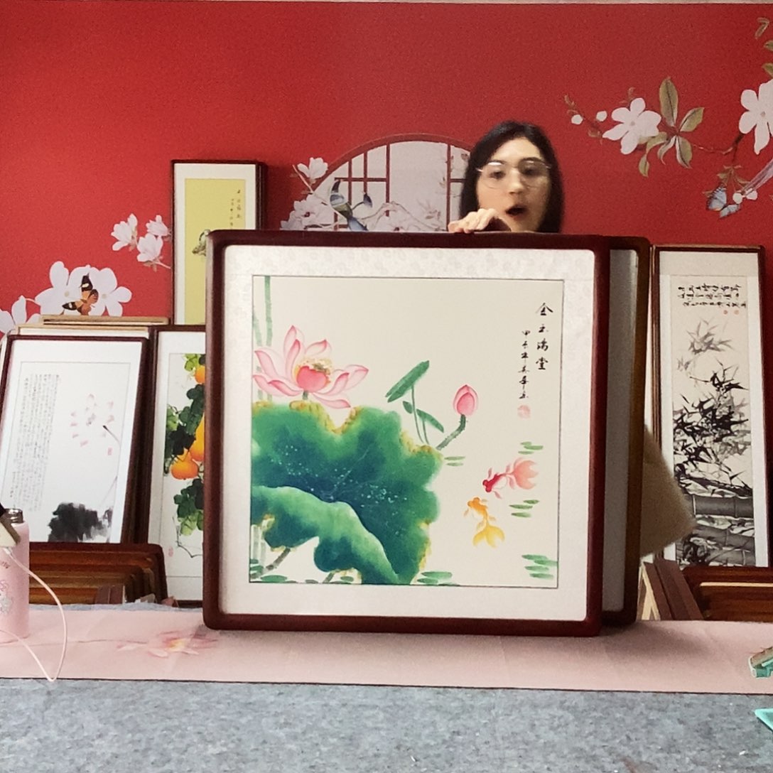 国画手写手绘国画作品