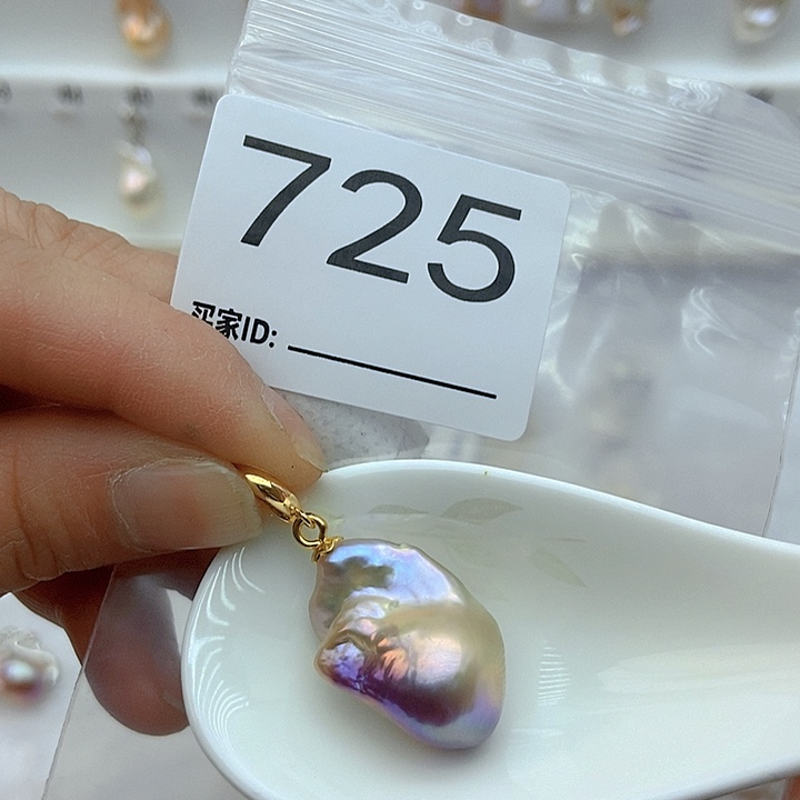 淡水珍珠颈饰银S925镶嵌