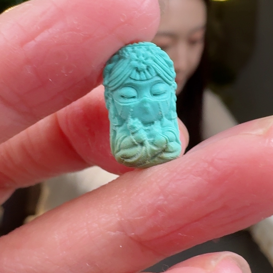 绿松石珠宝奇石未镶嵌