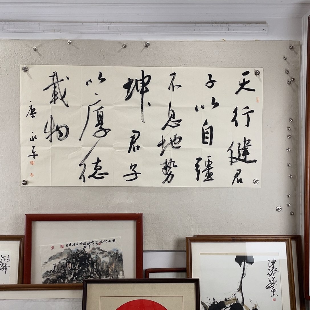 笑***川书法唐永平老师作品