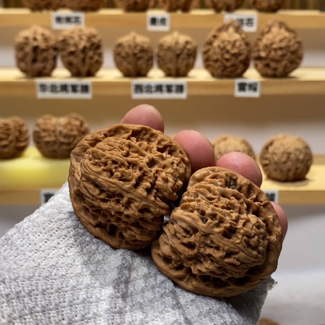 吊坠文玩核桃41尺寸全品南疆石三角龟背