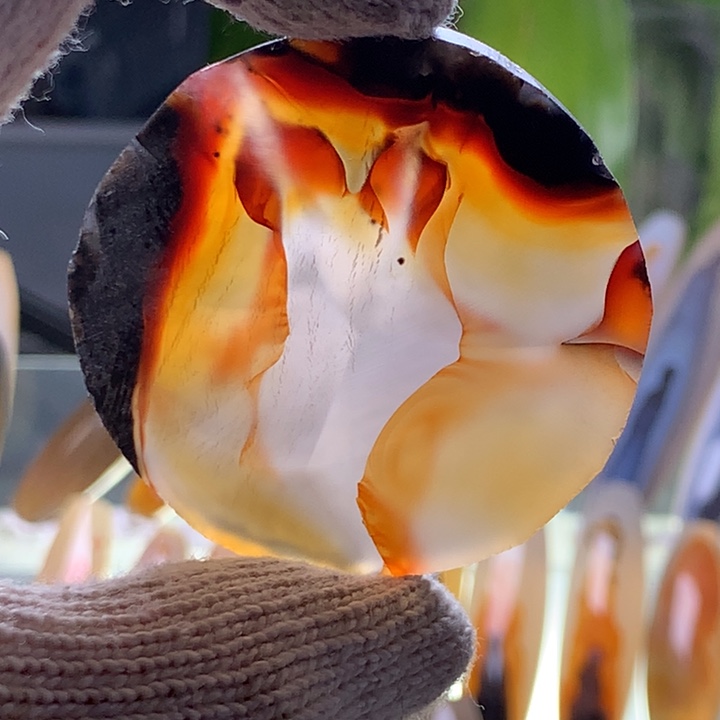 未镶嵌玛瑙/玉髓珠宝半成品206