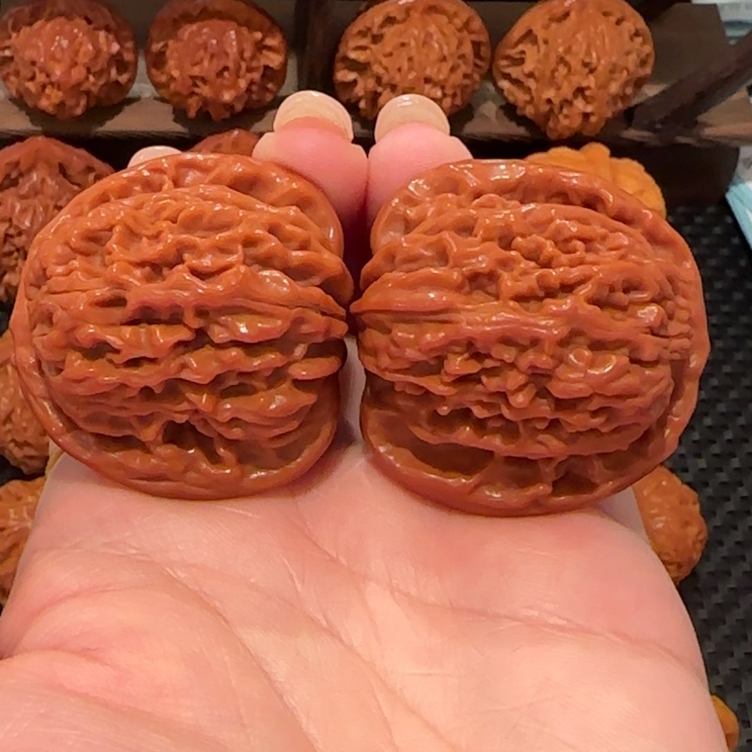 桃核把件四座楼41精品1702