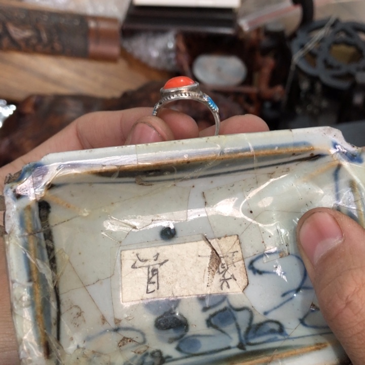 陶瓷孤品单件车里拍