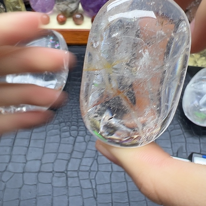 珠宝半成品水晶未镶嵌63水晶
