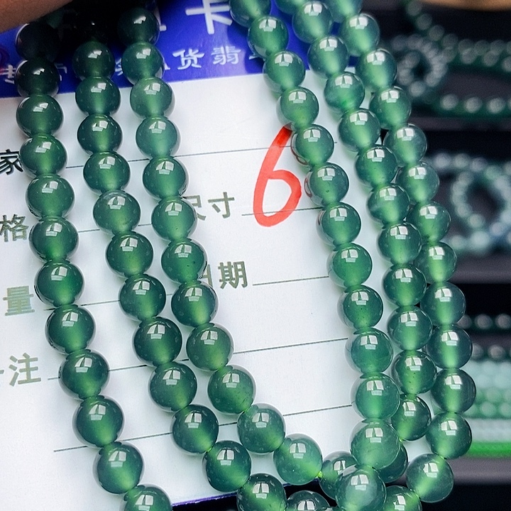 翡翠未镶嵌手链翡翠