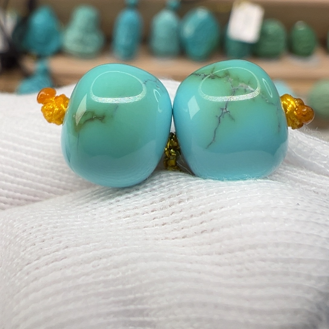 绿松石配饰未镶嵌