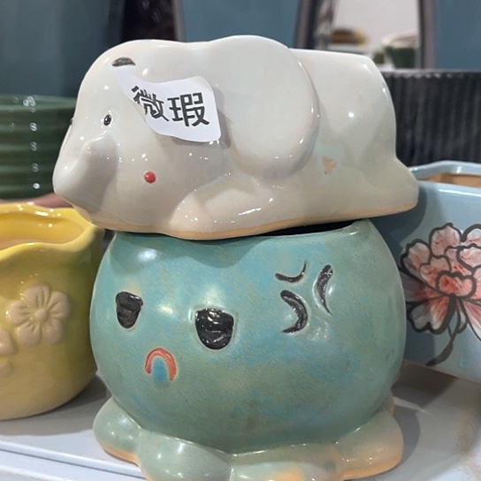 陶瓷外贸尾货多肉绿植陶瓷花盆