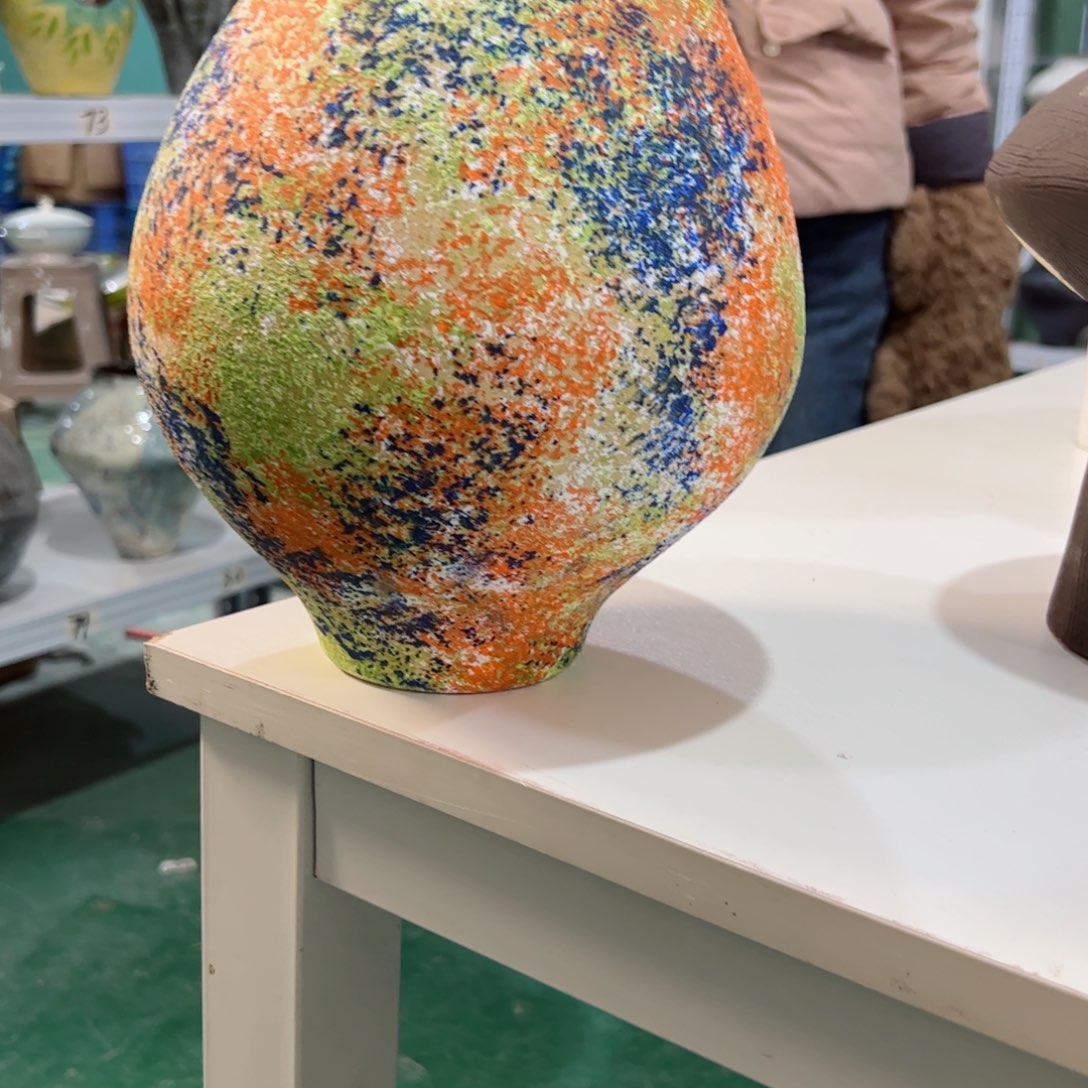 红陶闹****闹口12高22无孔