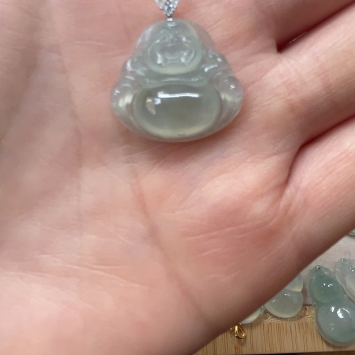 翡翠未镶嵌吊坠(不含链)翡翠