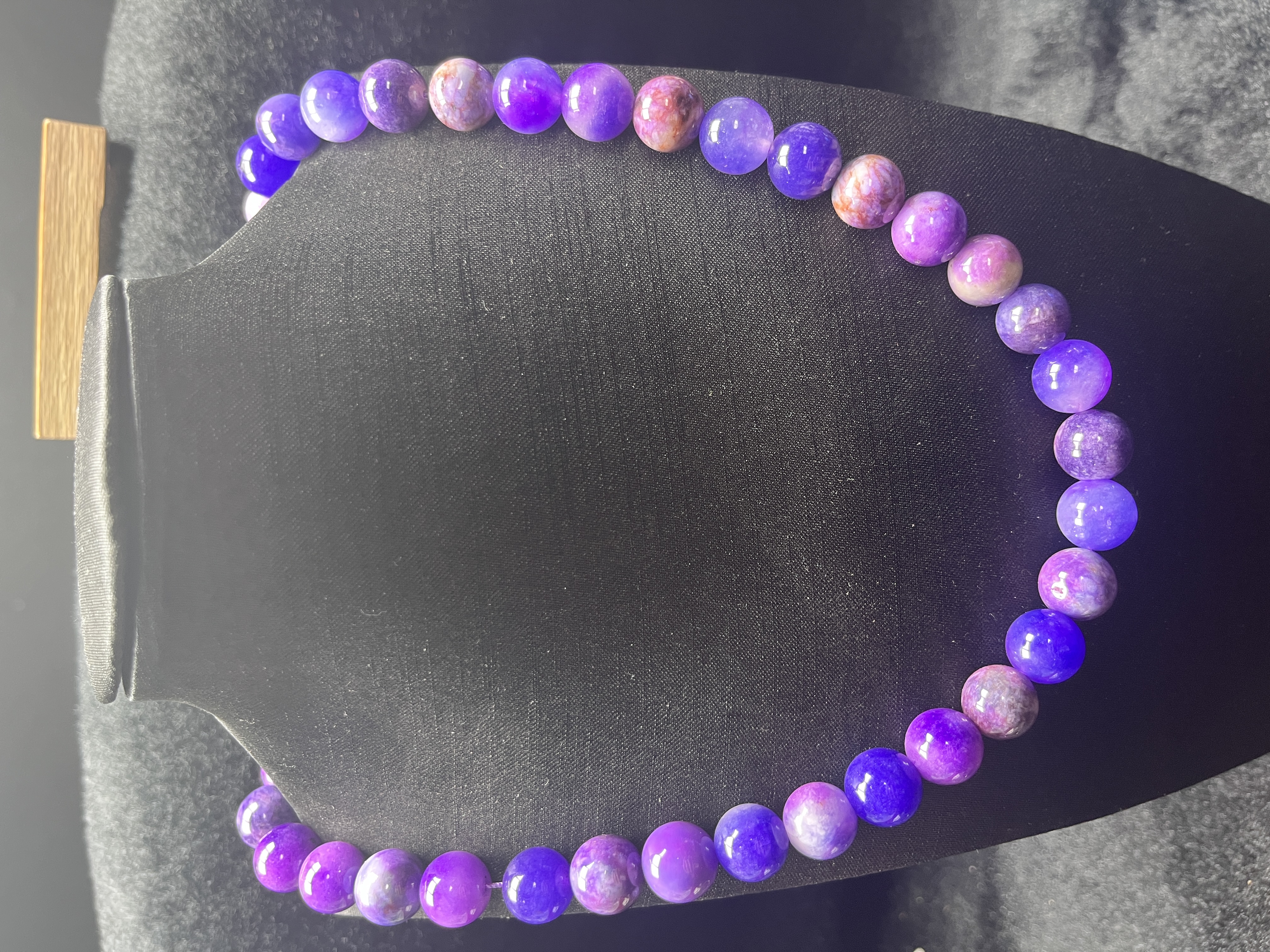 深坑幻彩紫舒12M项链时尚百搭女款-623-ZS-48