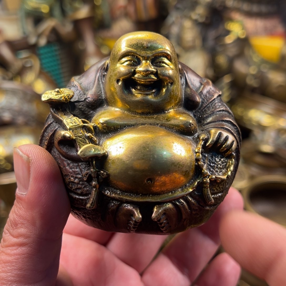 茶壶香炉铜器摆件