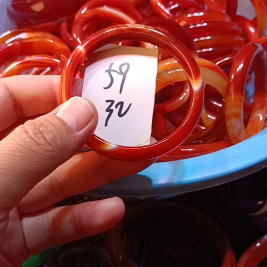 玛瑙/玉髓未镶嵌手镯