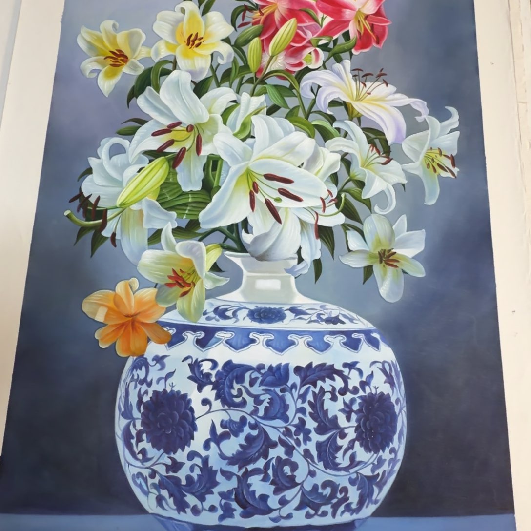 油画加油加油努力加油努力加油