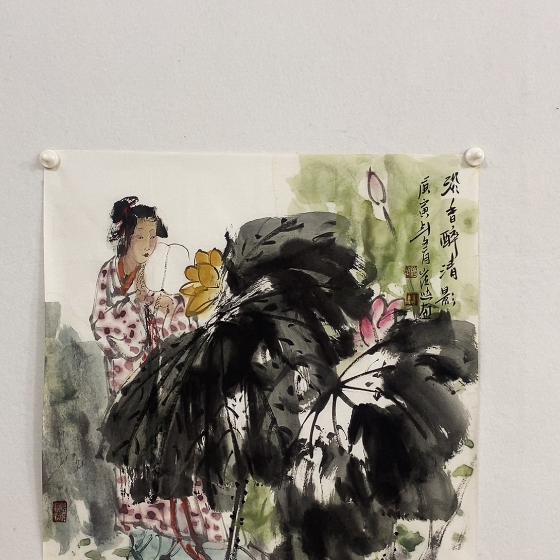 国画酒*书画作品多次参加