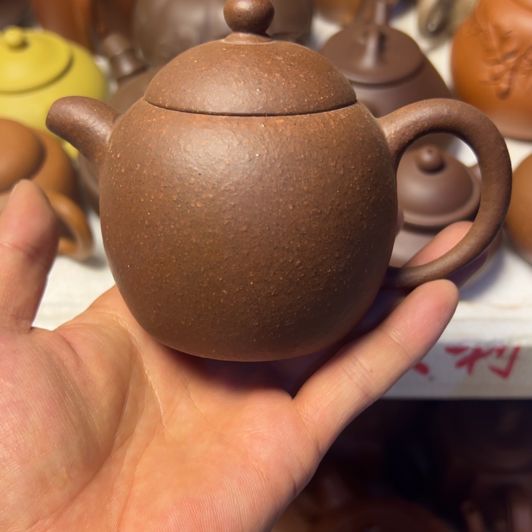 茶壶紫砂宜兴原矿紫砂壶200毫升容量