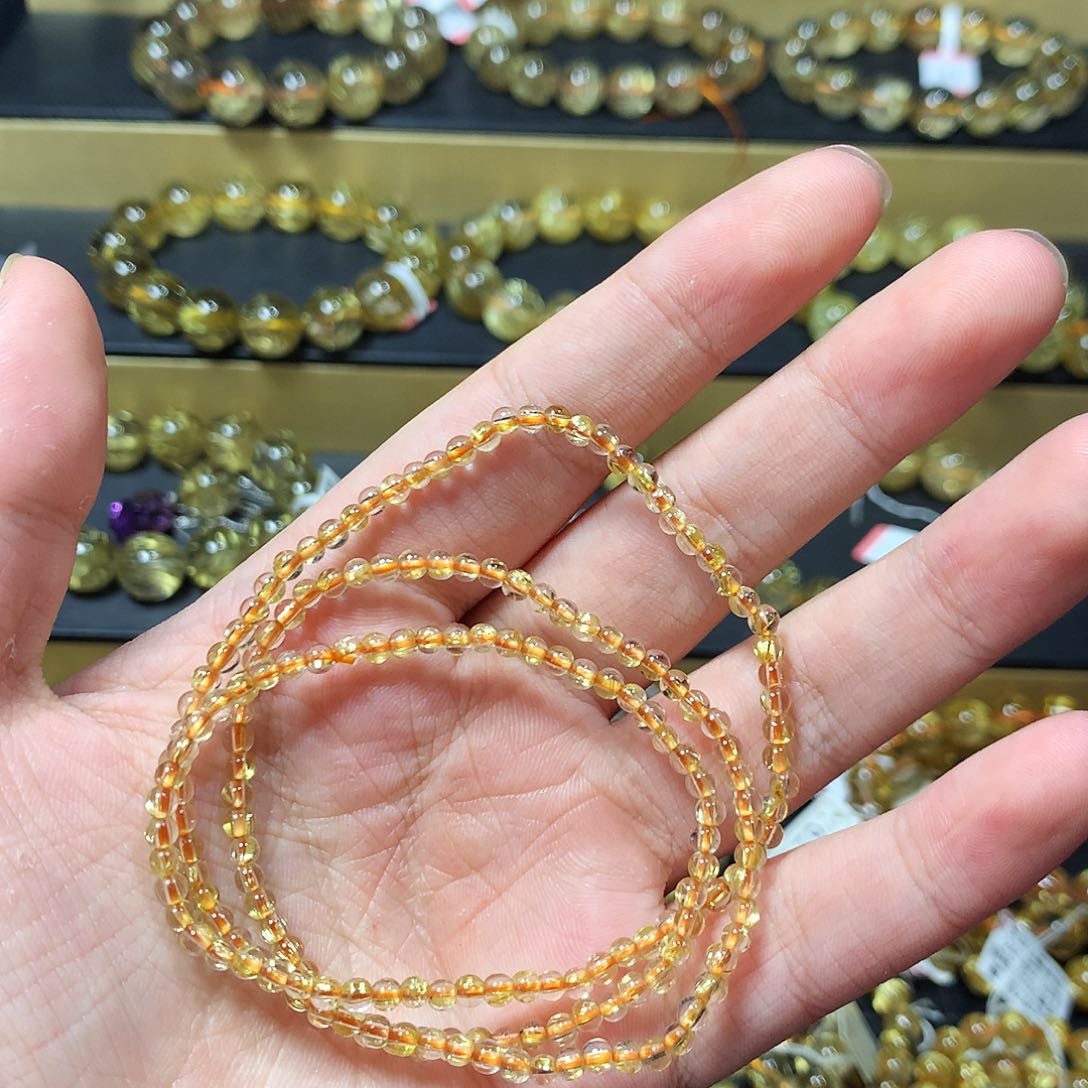 水晶手链未镶嵌三圈