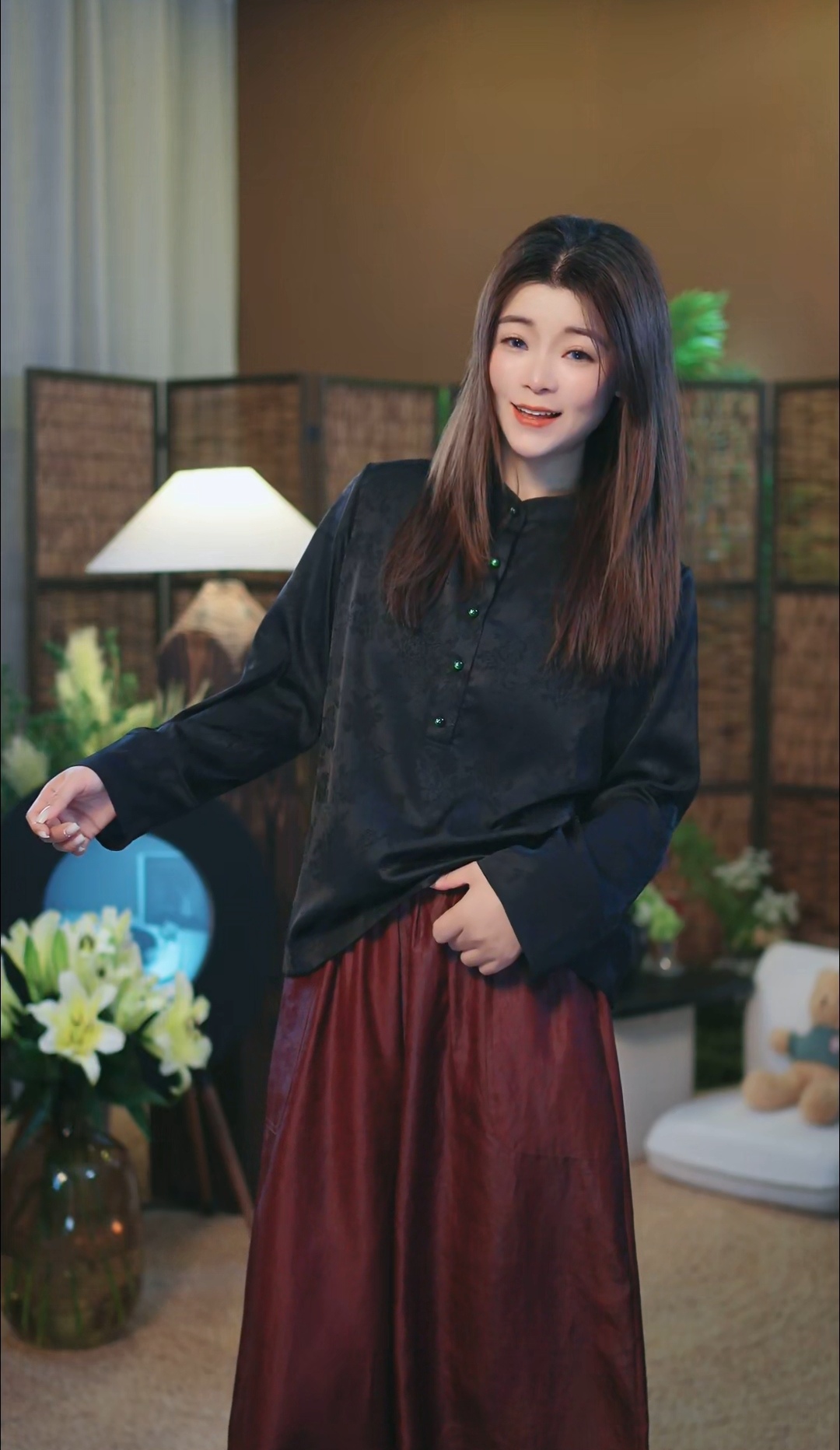 杯子家《半开扣养肤打底衫长袖》单穿打底超舒服必备上衣