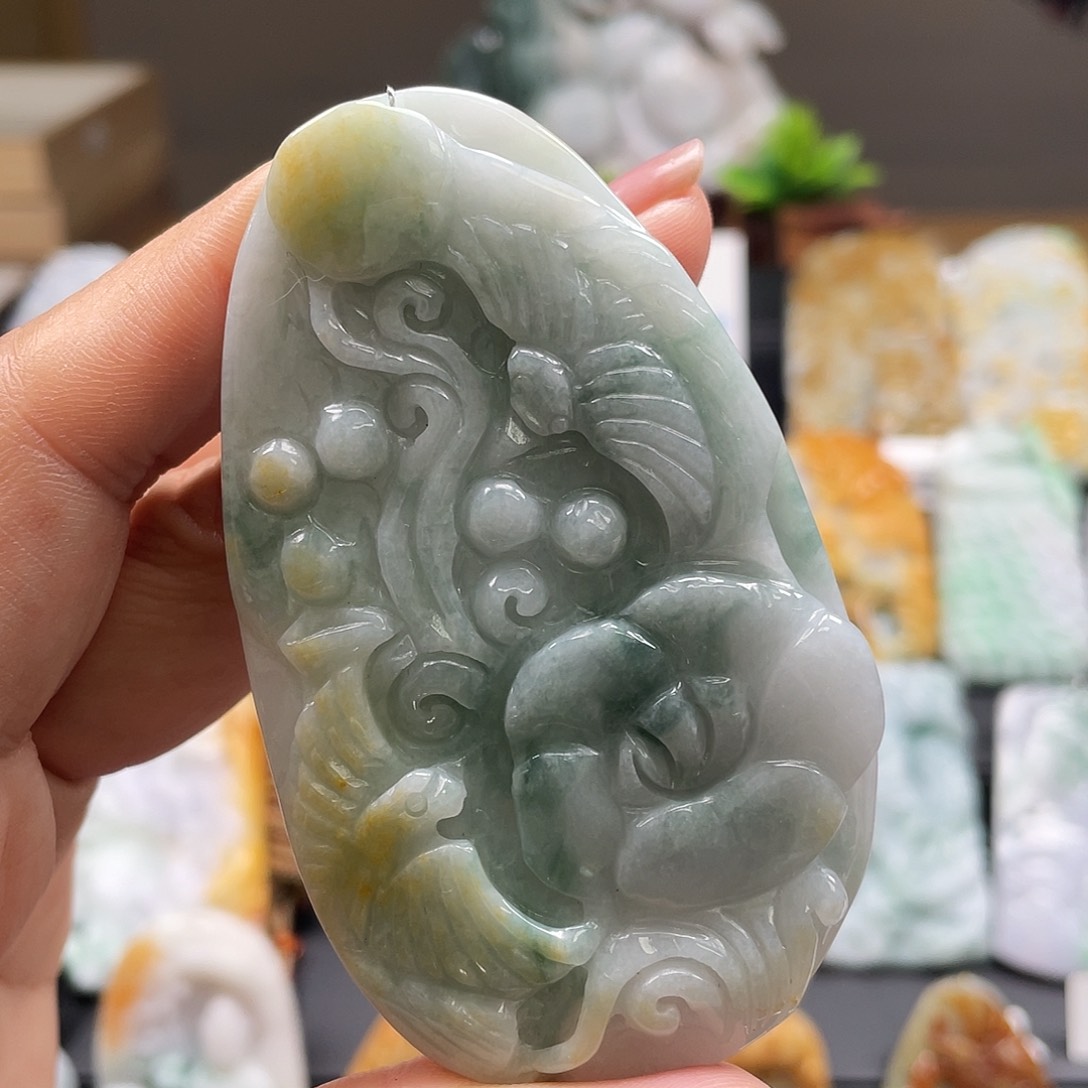 翡翠吊坠(不含链)未镶嵌