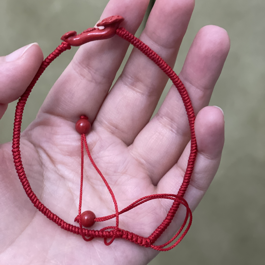 非金属布艺脚链 玄晶文化见喜如意脚链