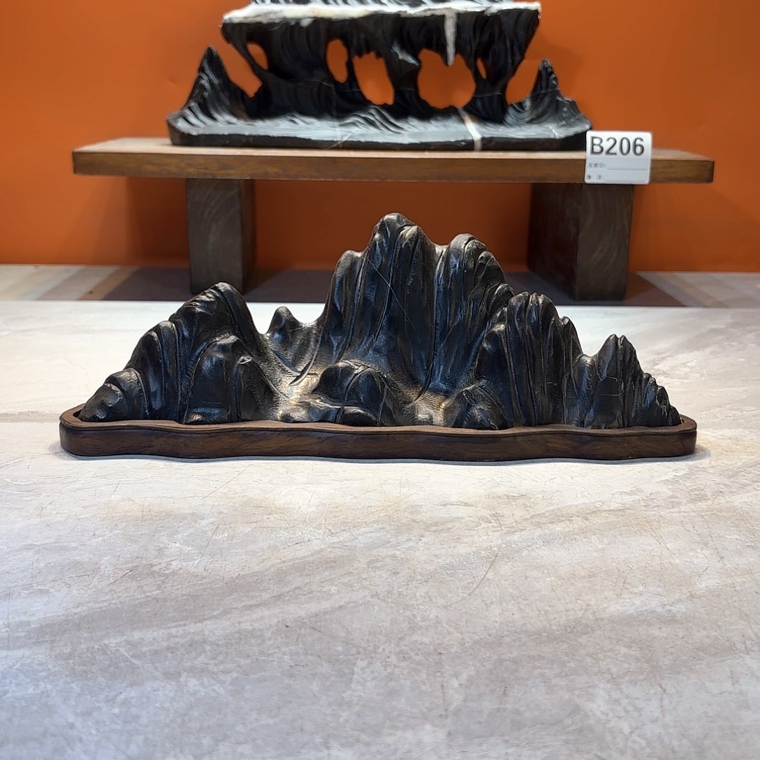 摆件灵璧石奇石摆件 