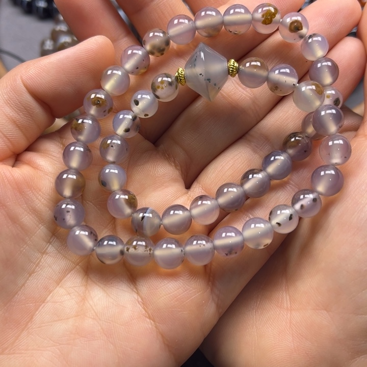 玛瑙/玉髓未镶嵌手链