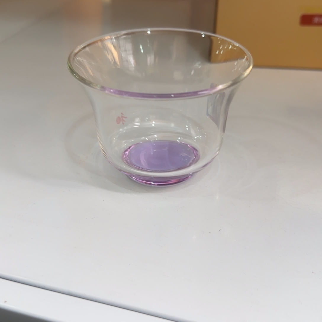 禾器清杯主人杯浅紫色