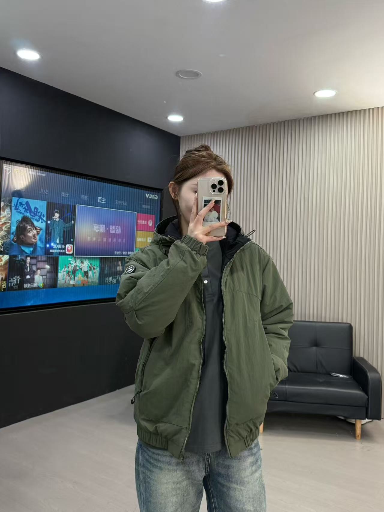 【加棉双面穿】2025秋冬男士连帽夹克防风宽松冲锋衣潮流休闲外套02