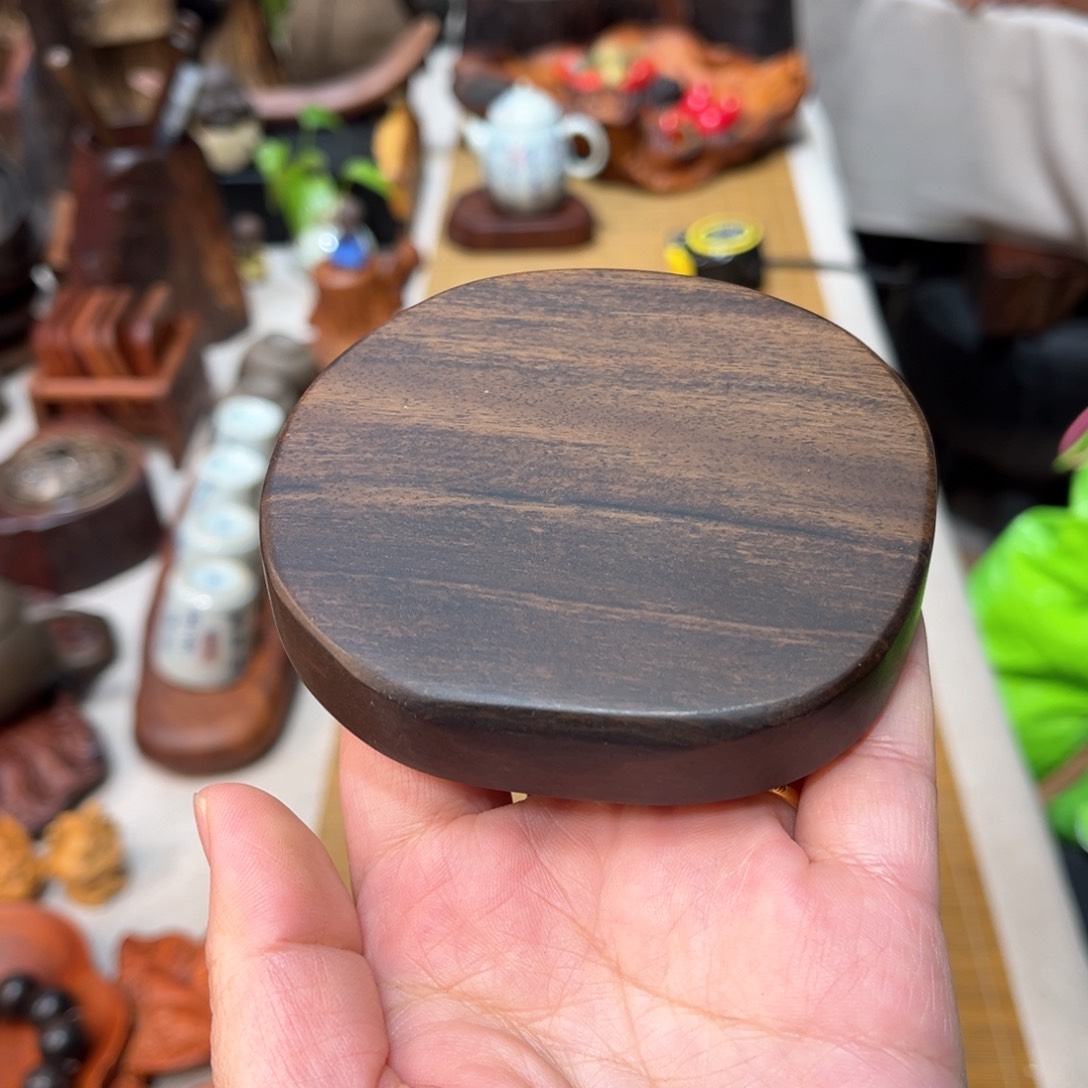 大叶紫檀壶承杯垫