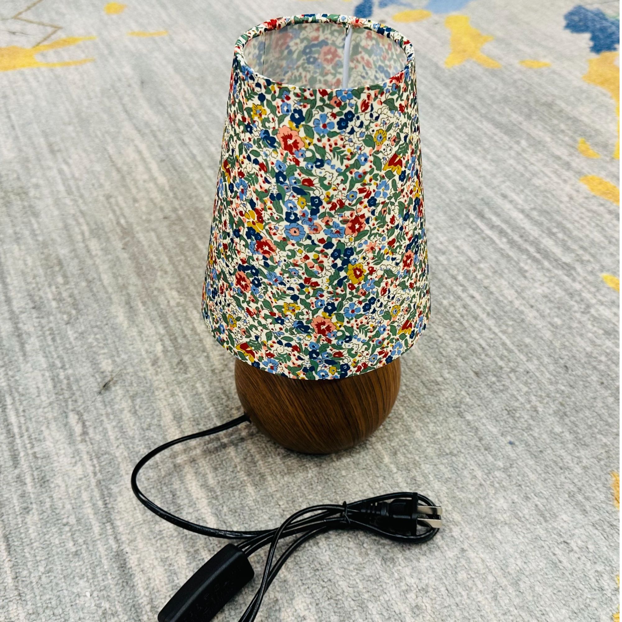 卧室床头台灯复古实木nn