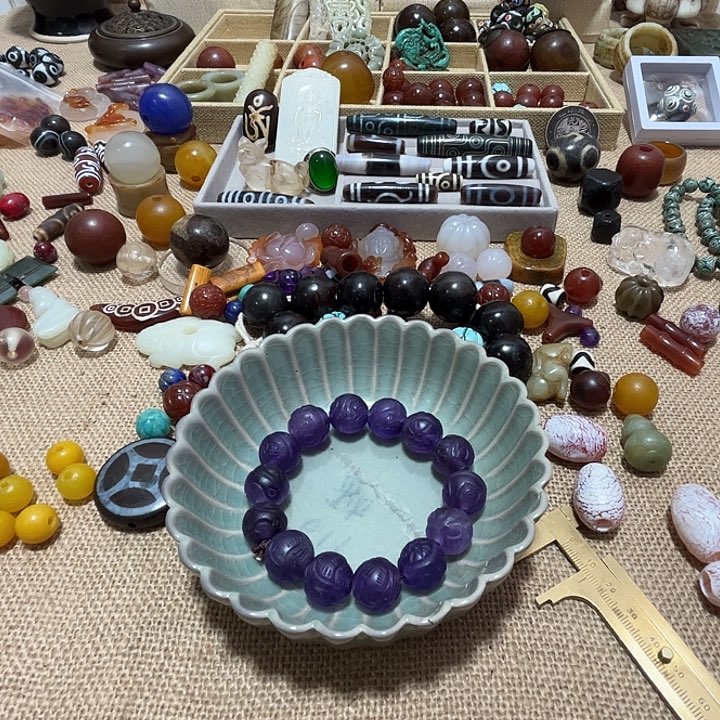 摆件霸*瓷器老物件摆件手工