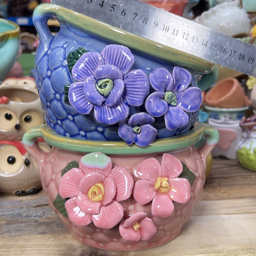 陶瓷花盆特价上新