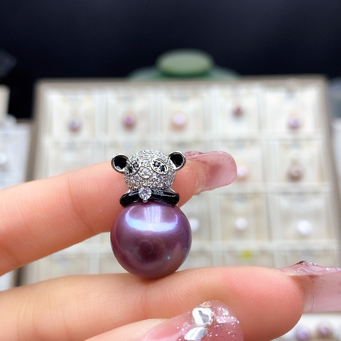 淡水珍珠颈饰合金