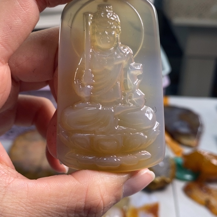 玛瑙/玉髓吊坠(不含链)未镶嵌