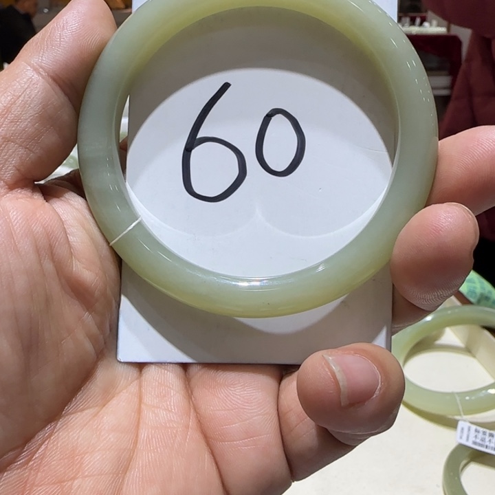 和田玉未镶嵌手镯610