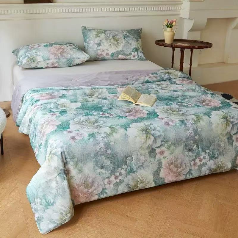 凉感丝夏被（绿色）【专属】