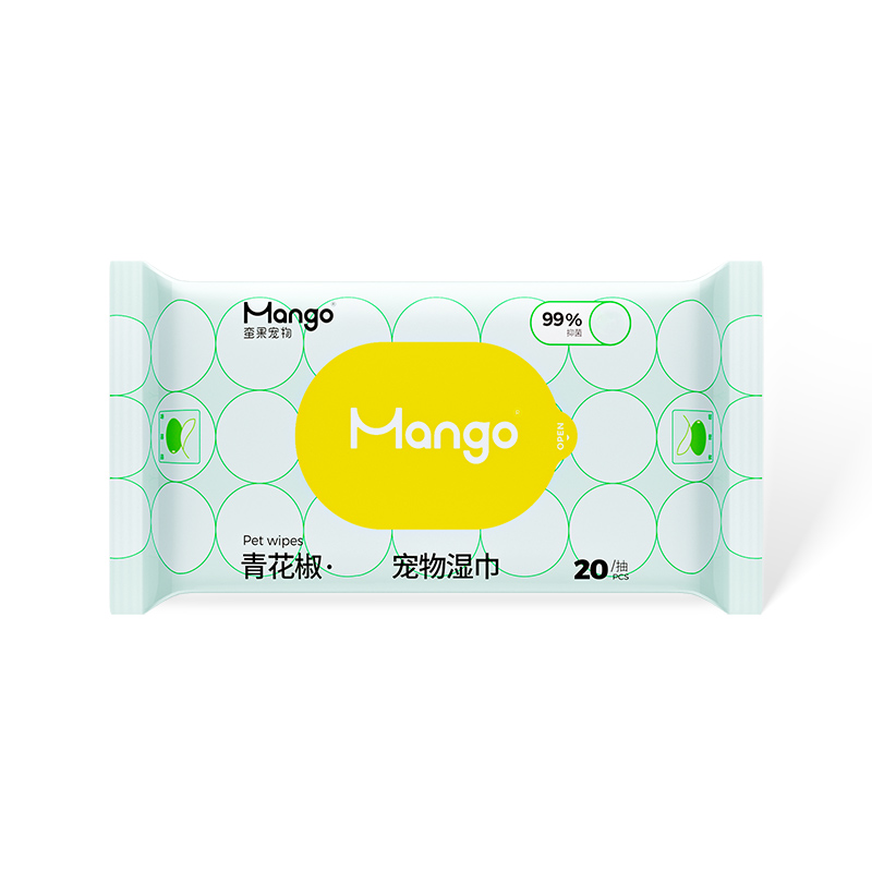 mango宠物清洁湿巾