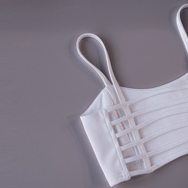 冷大娘 女童内搭吊带贴身小背心纯棉胸衣百搭少女吊带亲子款