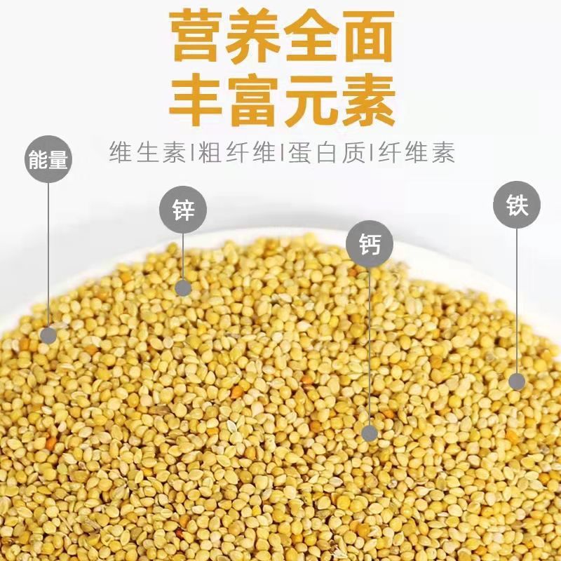 带壳黄谷子虎皮牡丹玄凤中小型鹦鹉鸟粮鸟食鸟饲料