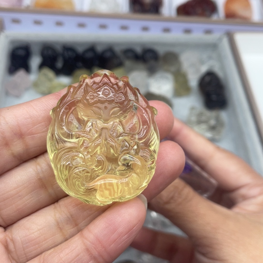 水晶吊坠(不含链)未镶嵌ᅟᅠ****