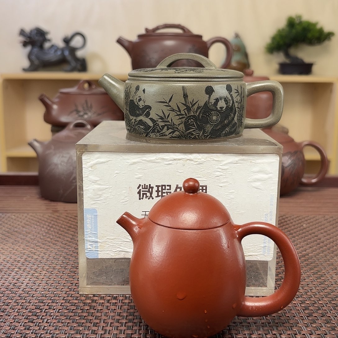 城***）茶壶紫砂微瑕处理