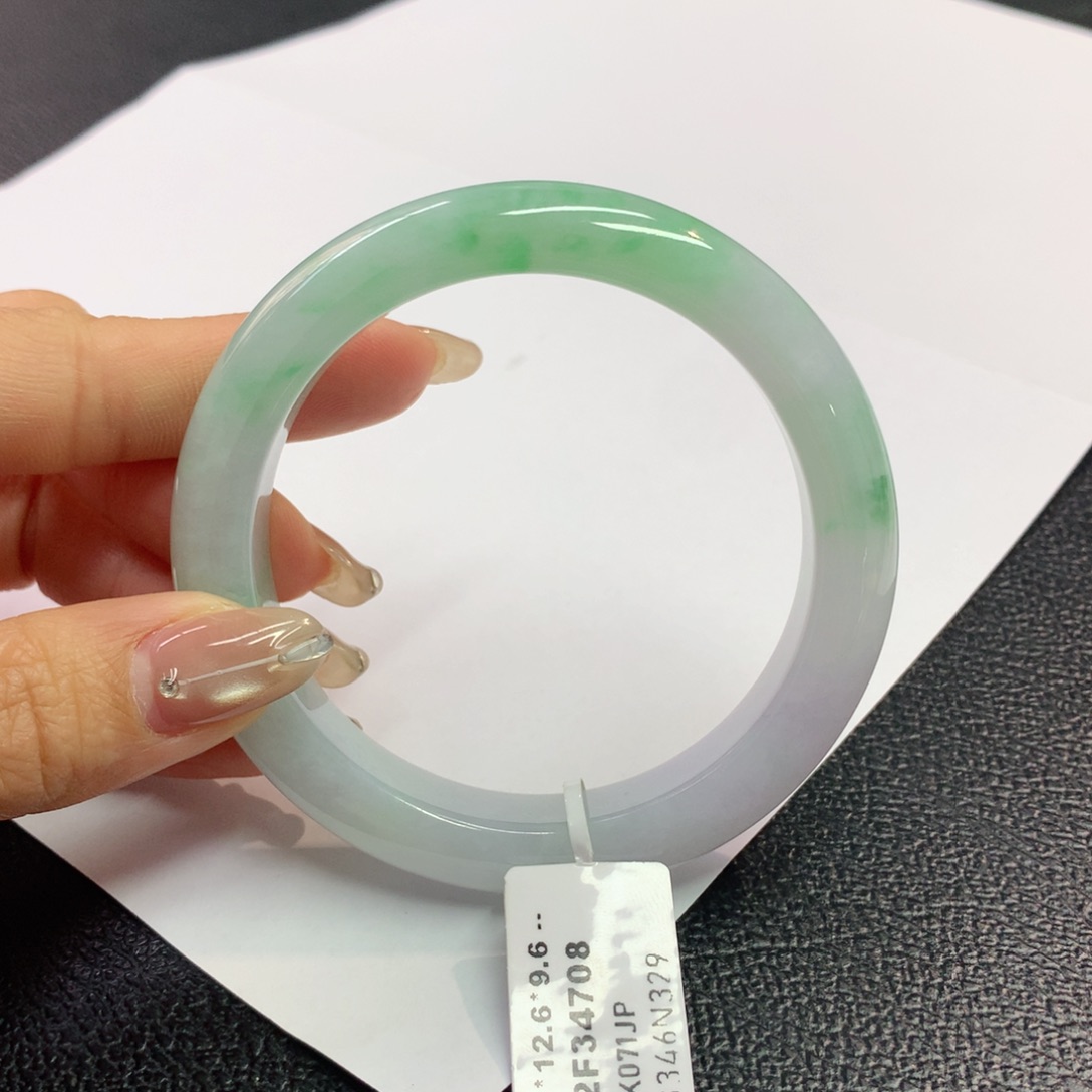 翡翠手镯未镶嵌缅甸翡翠手镯