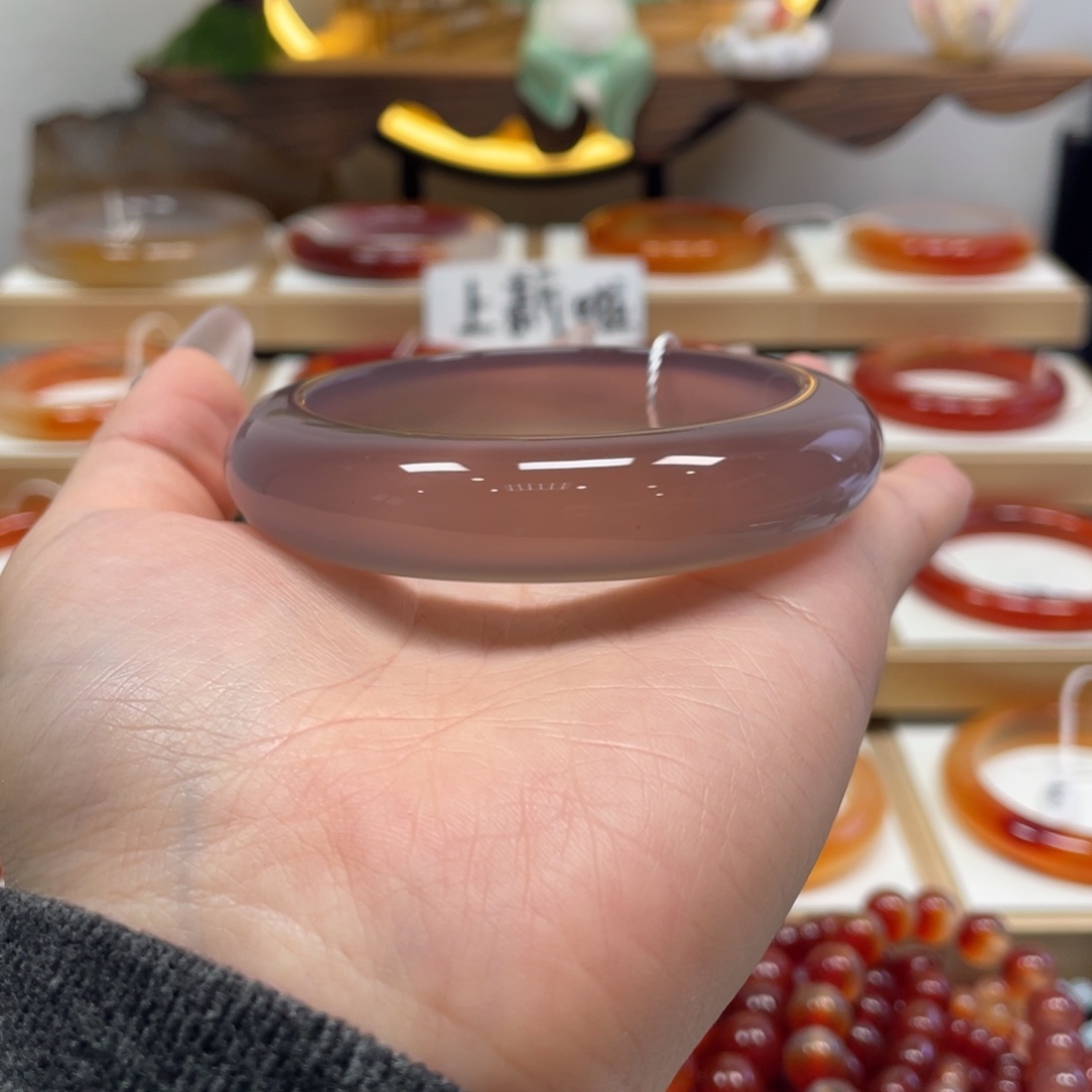 玛瑙/玉髓未镶嵌手镯