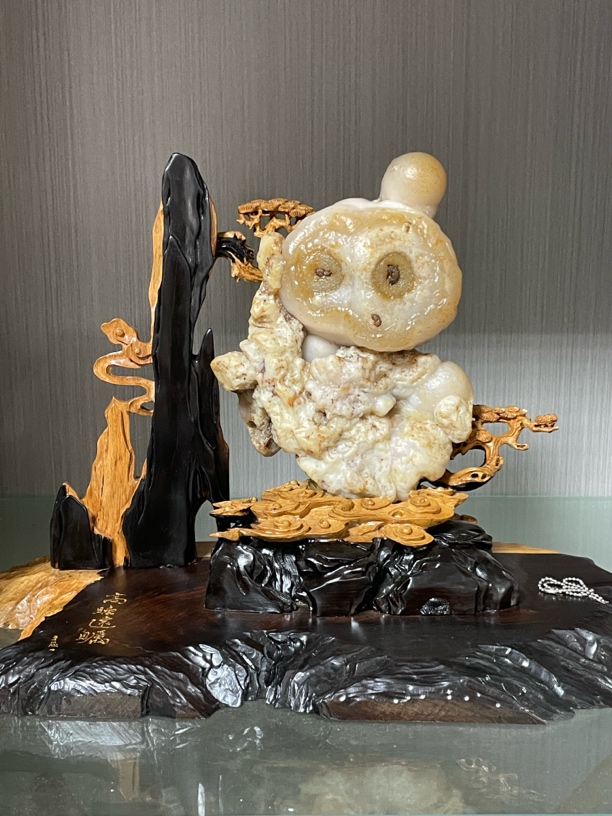 外蒙花眼玛瑙眼睛石手把件手串项链（链接勿拍单独拍不发货）