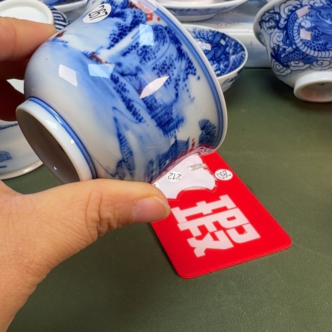 陶景德镇纯手绘茶具圆圆267