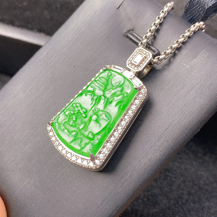 【闪购商品】翡翠未镶嵌颈饰翡翠