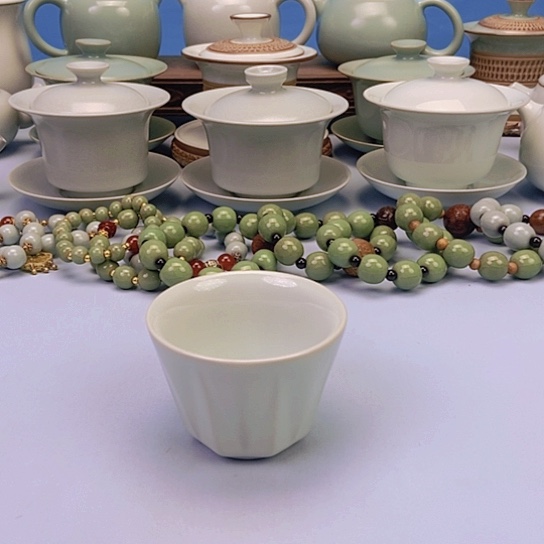 杯月白麦香杯原矿原釉原产地